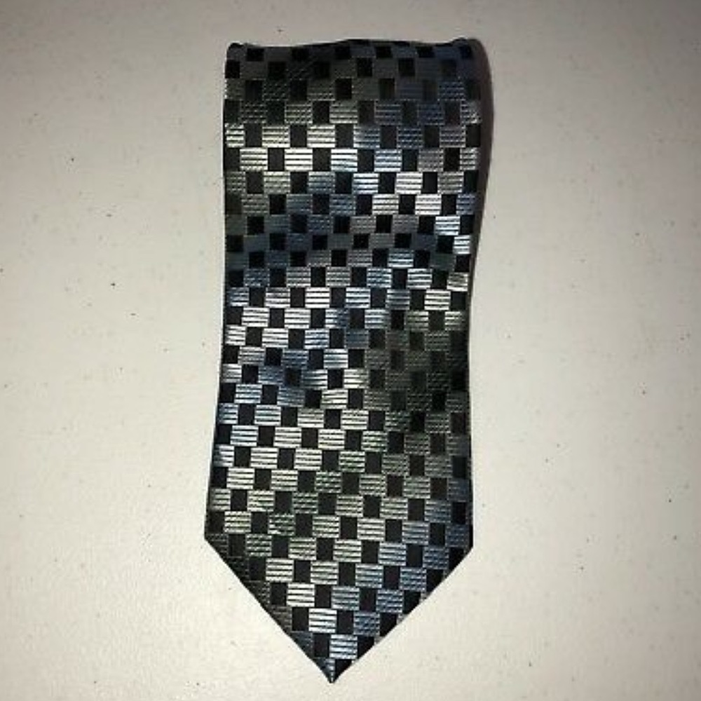 Stafford Essentials Polyester Tie 58 in x 3-1/2 in